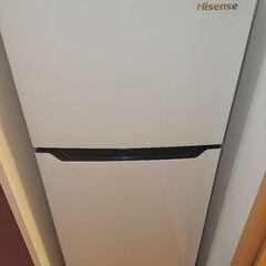 【ネット決済】Hisense製　冷蔵庫　2ドア