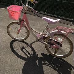 幼児用自転車　18インチ