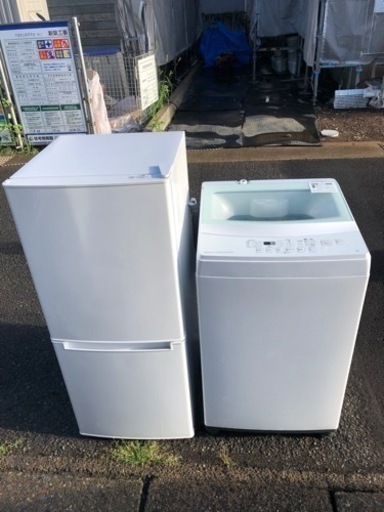 冷蔵庫 容量 106L 洗濯機6kg 2019年製