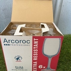 ARCOROC アルコロック　ワイングラス　6点