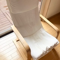 IKEA 椅子　チェア　白い椅子