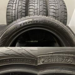 TOYO winter TRANPATH TX 215/55R17 17インチ スタッドレス 4本 20年製 バリ溝 カムリ レクサスHS ヴェゼル等　(TH881) クレジットカード QR決済可能