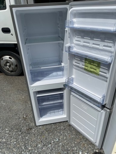 TCL 冷蔵庫 幅49.5cm 173L グレー F173BFN 2ドア 直冷式冷蔵庫 野菜室