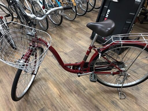 ON10　自転車　26インチ　レッド　CIELOUR