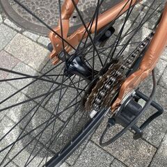 【中古】オートライト付クロスバイク　税込・整備済