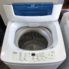 洗濯機 ハイアール 2019年製 4.2kg