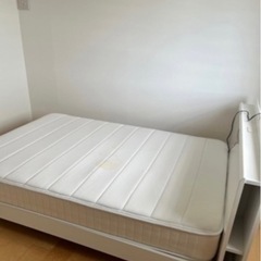 配達可【ダブルベッド】【ニトリ】クリーニング済み【管理番号11008】