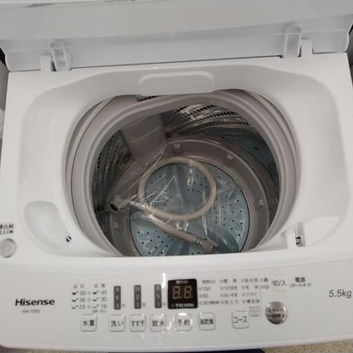 Hisense 洗濯機 20年製 5.5kg      TJ1152