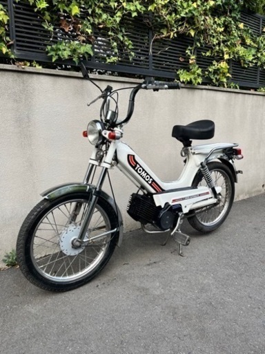 トモス TOMOS クラシック CLASSIC 実働車 エンジン好調 モペッド オプションのヘルメットホルダー・鍵付き給油キャップ付