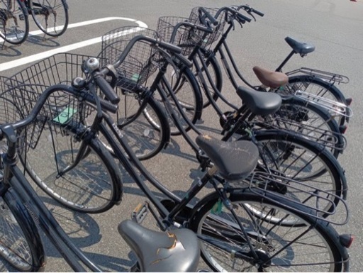 中古自転車5台まとめてA