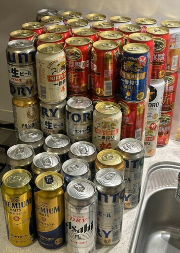ビール発泡酒　合計85本