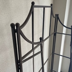 アンティーク風アイアンシェルフ