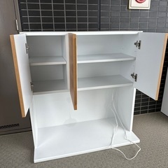 食器棚　ブラウン　木目　使用期間1年　美品　2022年夏購入品