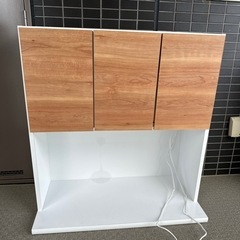 食器棚　ブラウン　木目　使用期間1年　美品　2022年夏購入品