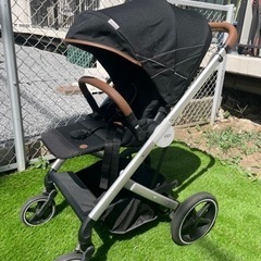 値下げ】ベビーカー サイベックス バリオスS （フットマフ付き）