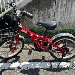 ⭕️子供用16インチ　JEEP自転車⭕️