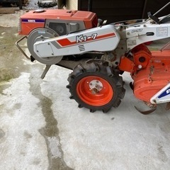クボタ ディーゼル耕運機 k1-7 トラクター 家庭菜園