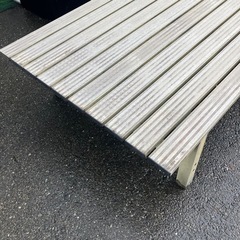 ガーデンデッキ 縁台 アルミデッキ ジャンボサイズ 配達無料