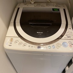 洗濯機　洗濯槽クリーナー付けます。
