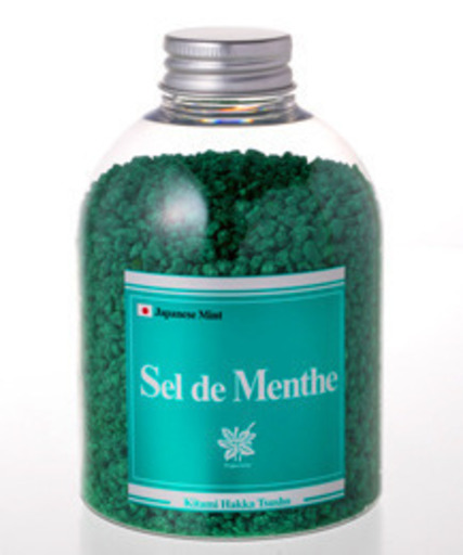 北見ハッカ通商 入浴剤 Sel de Menthe (セル・デ・メンタ) 徳用ボトル 450g