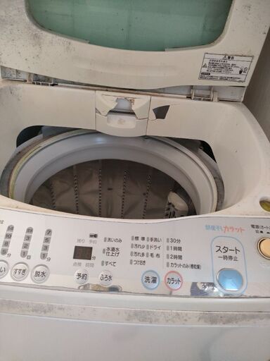 洗濯機（受け渡し者決定しました）