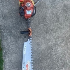 KIORITZ 共立ヘッジトリマー エンジンバリカン 造園 庭