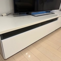 テレビ台　ローボード　ホワイト