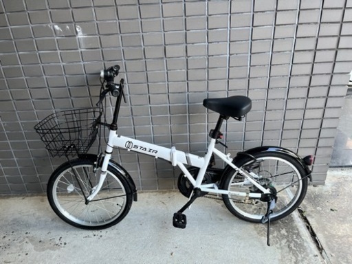 【折りたたみ自転車】購入して2ヶ月!!美品 本日購入の人優先