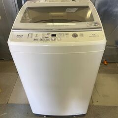 AQUA 全自動洗濯機 7.0kg AQW-V7M 2021年製...