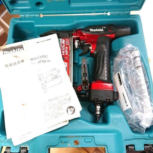 3/13makita/マキタ 高圧仕上釘打 AP551H タッカ ネイラ サイディング 工具