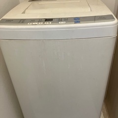 洗濯機4.5kg　8/10引取優先