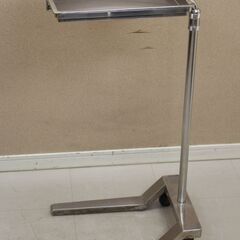 ステンレストレーサイドテーブル メディカルワゴン カート キャスター 医療器具 (J1257aykY)