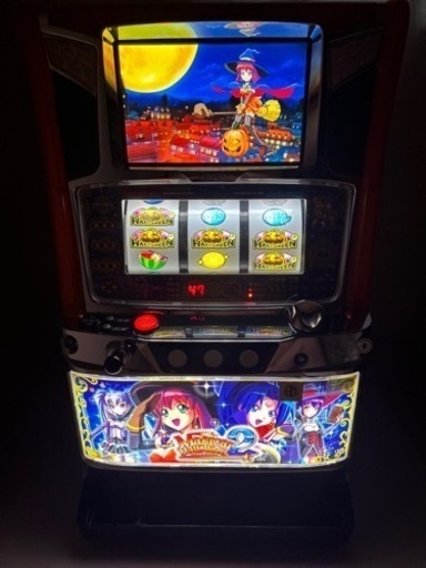 パチスロ　マジカルハロウィン2 スロット　実機