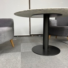 本物 大理石ローテーブル 直径1050