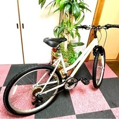 [受付終了]致しました PACIFIC ELMOOD 26,Fサス マウンテン 3X7 21段変速式