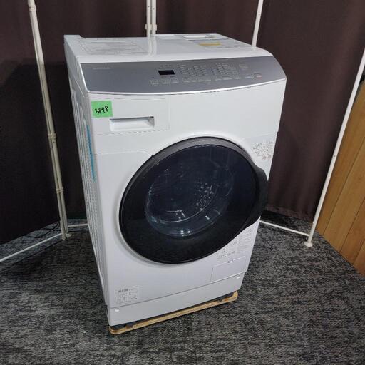 3898‼️お届け\u0026設置は全て0円‼️最新2021年製✨アイリスオーヤマ 8kg/3kg ドラム式洗濯機