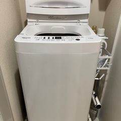 洗濯機　Hisense 5.5kg