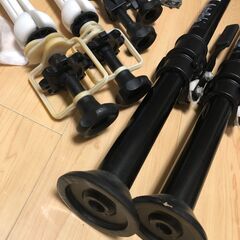 マンフロット Manfrotto オートポール黒 210cm-370cm