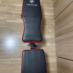 引取限定】筋トレ器具 3点セット：トレーニングベンチ、ダンベル、懸垂バー