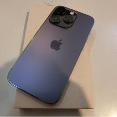 iPhone14pro 128gb パープル 未アクティブほぼ新品