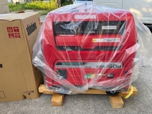 【新品未使用】新ダイワ 小型エンジン 溶接機