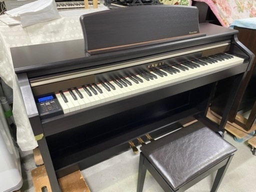 お薦め品‼️ハイグレード機種‼️木製鍵盤‼️カワイサポートメンテナンス済み‼️KAWAI電子ピアノ CA65R ③2012年