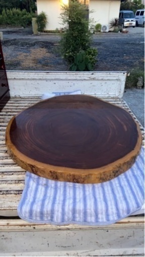 花梨　ローテーブル　天然木　一枚板