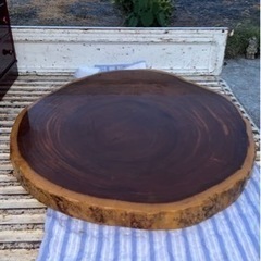 花梨　ローテーブル　天然木　一枚板
