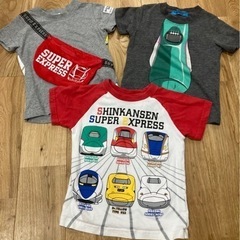 新幹線Tシャツ　3枚セット
