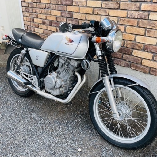 GB250 クラブマン シルバー 初期型 実働