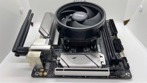 マザーボードb450 i aorus pro wifi biosアップデート済　Ryzen5
