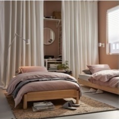 IKEA ウトーケルとマットレスと冬用敷パット２枚