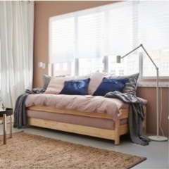 IKEA ウトーケルとマットレスと冬用敷パット２枚