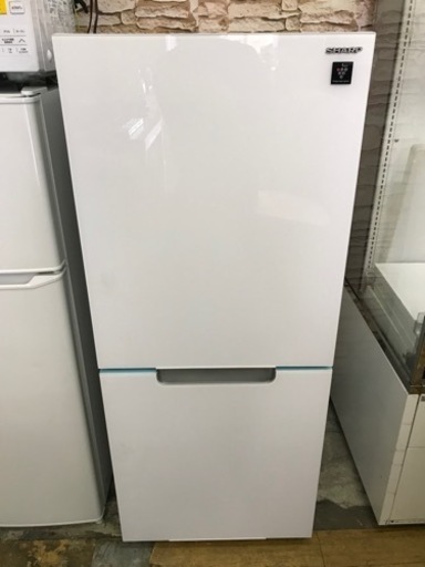 【2021年製】SHARP　冷蔵庫　SJ-GD15G-W　プラズマクラスター